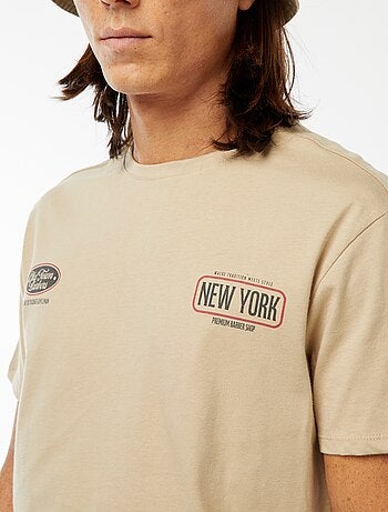 Tee-shirt manches courtes imprimé