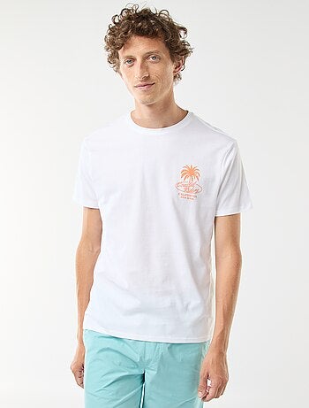 Tee-shirt manches courtes imprimé