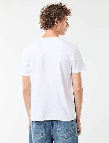 Tee-shirt manches courtes imprimé
