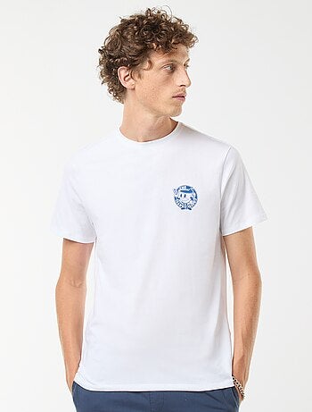 Tee-shirt manches courtes imprimé