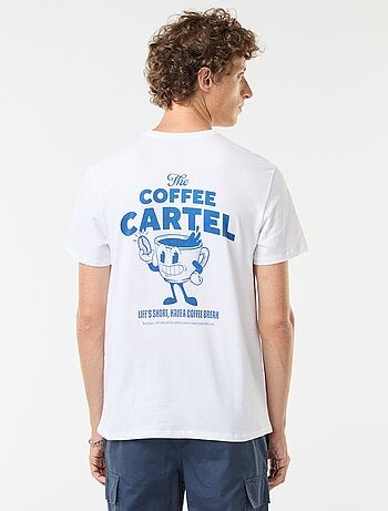 Tee-shirt manches courtes imprimé