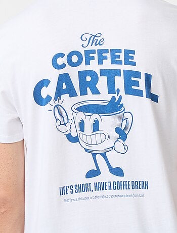 Tee-shirt manches courtes imprimé