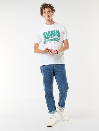 Tee-shirt manches courtes imprimé