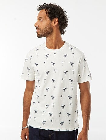 Tee-shirt manches courtes imprimé