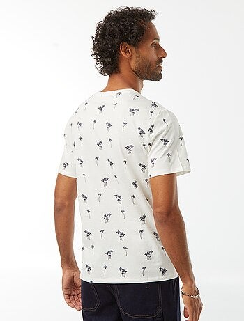 Tee-shirt manches courtes imprimé