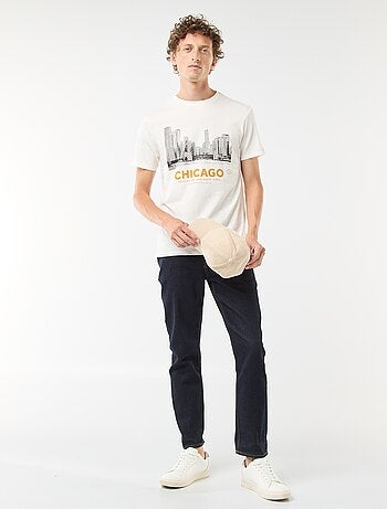 Tee-shirt manches courtes imprimé