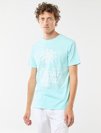 Tee-shirt manches courtes imprimé