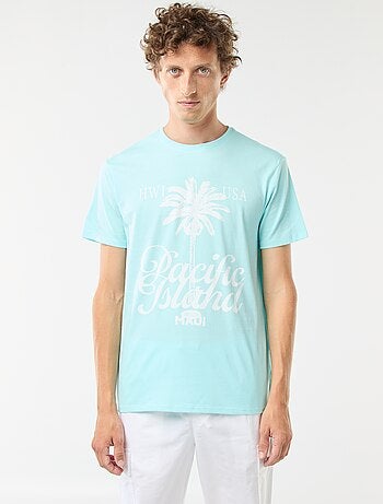 Tee-shirt manches courtes imprimé