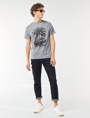 Tee-shirt manches courtes imprimé