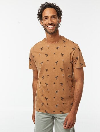 Tee-shirt manches courtes imprimé