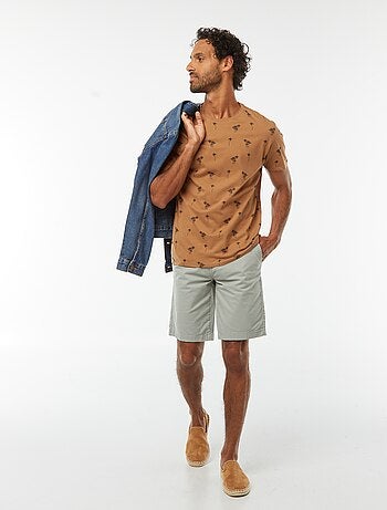 Tee-shirt manches courtes imprimé