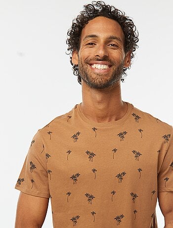 Tee-shirt manches courtes imprimé