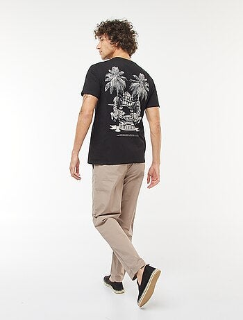 Tee-shirt manches courtes imprimé