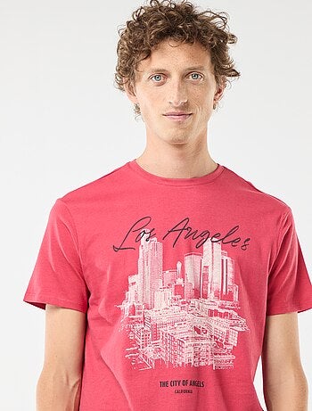 Tee-shirt manches courtes imprimé