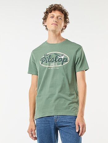 Tee-shirt manches courtes imprimé