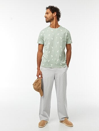 Tee-shirt manches courtes imprimé