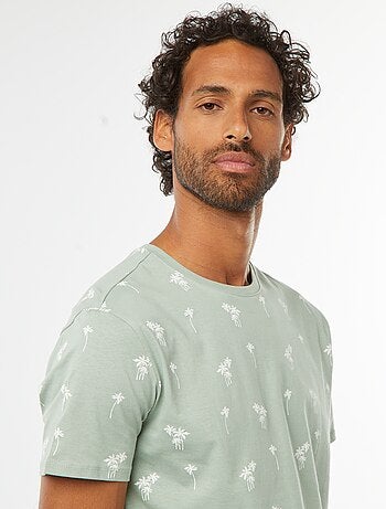 Tee-shirt manches courtes imprimé