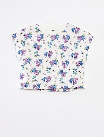 Tee-shirt manches courtes 'Stitch'