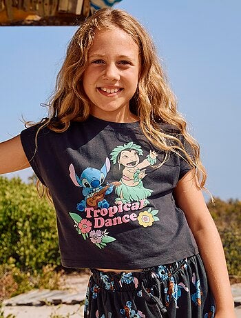 Tee-shirt manches courtes 'Stitch'