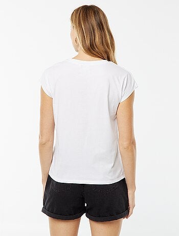 Tee-shirt manches extra-courtes 'Fender'