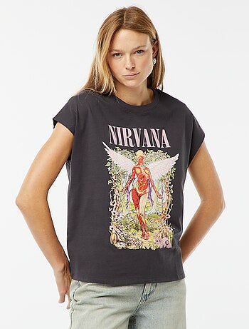 Tee-shirt manches extra courtes 'Nirvana'