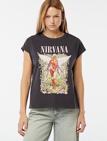 Tee-shirt manches extra courtes 'Nirvana'