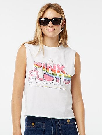 Tee-shirt sans manches 'Pink Floyd'