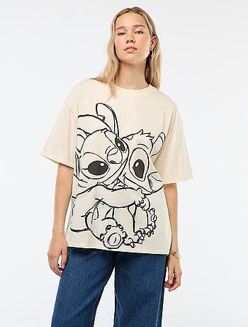Tee-shirt 'Stitch' 'Disney' manches courtes