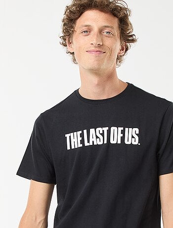 Tee-shirt 'The Last of Us' manches courtes imprimé recto/verso