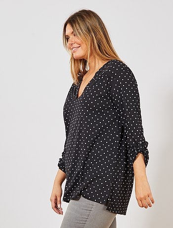 Grande taille femme - Tee-shirt tunisien imprimé - Kiabi
