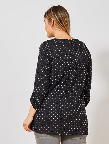 Grande taille femme - Tee-shirt tunisien imprimé - Kiabi