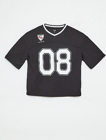 Tee-shirt type sport américain
