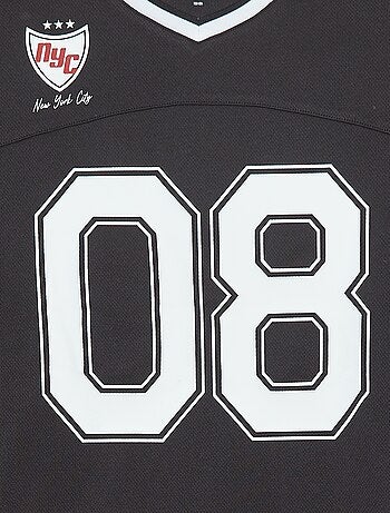 Tee-shirt type sport américain