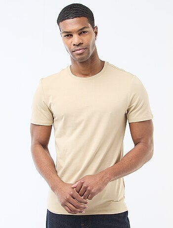 Tee-shirt uni - Slim fit