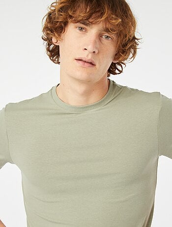 Tee-shirt uni - Slim fit