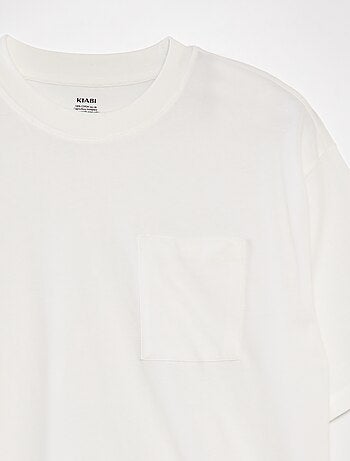 Tee-shirt uni à coupe large