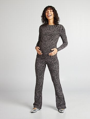 Top en maille pailletée 'Only maternity'