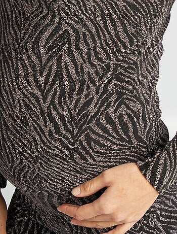 Top en maille pailletée 'Only maternity'