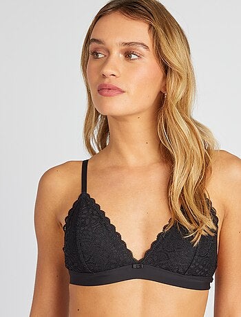 Triangle dentelle paddé