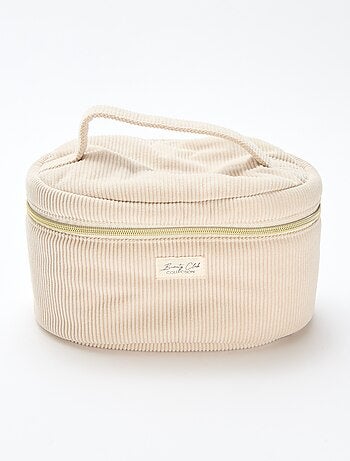 Trousse de toilettes - Vanity - matière côtelée