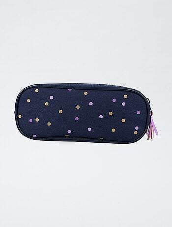 Trousse double compartiment fantaisie