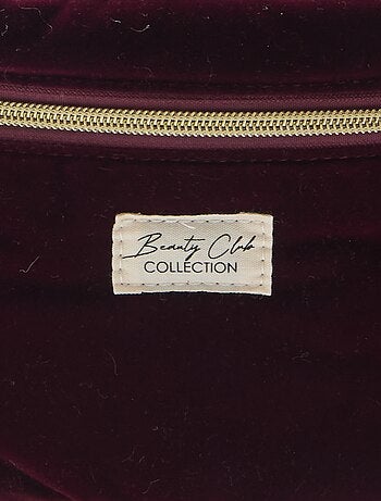 Trousse Vanity en velours