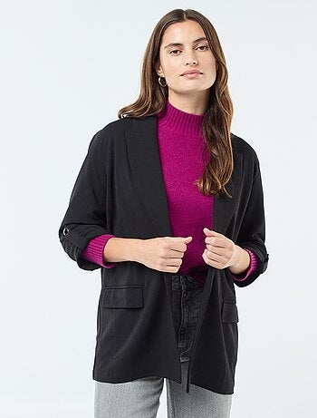 Veste blazer avec manches retroussées 'JDY'
