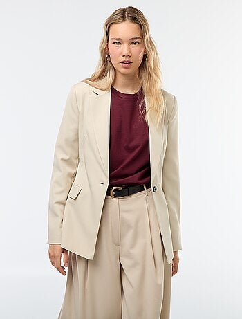Veste blazer coupe cintrée
