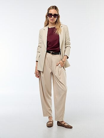 Veste blazer coupe cintrée