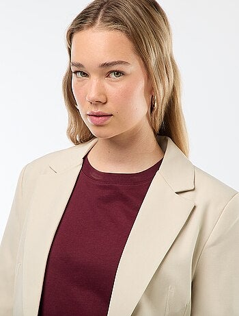Veste blazer coupe cintrée