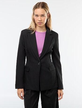 Veste blazer coupe cintrée