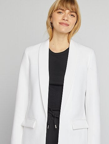 Veste blazer mi-longue