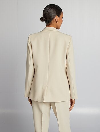 Veste blazer mi-longue