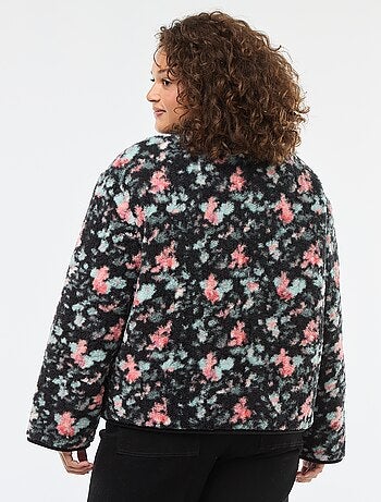 Veste chaude workwear réversible avec fermeture pressionnée